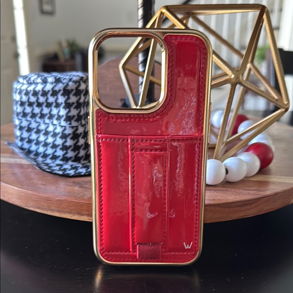 Red and Gold Phone Case